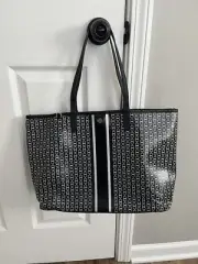 Tory Burch Large Tote Bag Gemini Link Grays