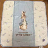 在飛比找蝦皮購物優惠-彼得兔Peter Rabbit防踢被保暖毯攜帶毯外出包巾