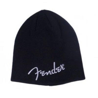 NEW Genuine Fender Logo Beanie, OSFM - #910-6111-706