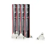 12Pcs Goose Feather Shuttlecocks Stable & Durable Sports Training Badminton Balls - 2