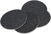 Beaupretty 60pcs Sandpaper Disk for Foot File Remove Sandpaper Disk Round Sanding Discs Drill Sanding Disc Foot File Sandpaper Disk Remover for Feet Electric Foot File Removers Pad Black