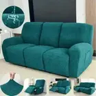 1/2/3 Seater Elastic Recliner Sofa Cover Jacquard Slipcover Couch Covers Decor