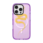 iPhone 16 Pro Impact Case MagSafe Compatible Snake Bite - Yellow