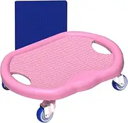 Exercise Roller Board, AB Roller Wheel Board | Abdominal Training Light Weight | Silent AB Trainer with MAT, Abdominal Training Equipment for Home Fitness Men Women Women