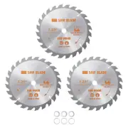 7-1/4-inch Metal Cutting Circular Saw Blade 5/8" Arbor 1.6mm with Washer 3pack