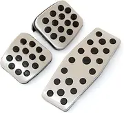 Jodriva Car MT Stainless Steel Foot Pedal, for Chevrolet, for Cruze, for Opel, Insignia Sedan Sport Tourer 2009-2014 Auto Accessories Pedal Pads Cover