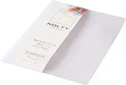NOLTY NTBCV2152 Notebook Cover, B6, Clear