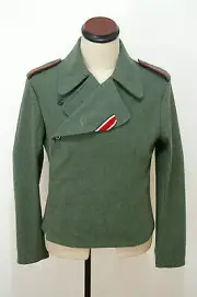 WWII German Elite assault gunner field wool wrap/jacket XL