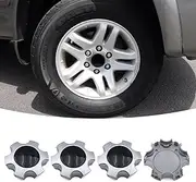 Forten Kingdom New 4PCS Custom 140mm 5.5 Inch Hubcaps Car Truck Blank Wheel Hub Center Caps for Sequoia Tundra 2003-2007 ((17" Wheels) 42603-420NM-01 69440 (Silver)