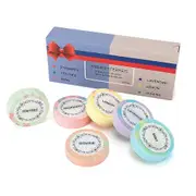 Aromatherapy Shower Steamers, Shower Bombs Gift Set - 6 Organic Natural Vapor Tablets with Essential Oils for Relaxation & Home Spa, Vaporizing Shower