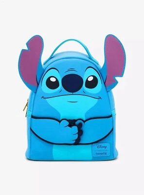 Loungefly Disney Lilo & Stitch Magnetic Hands Mini Backpack NEW