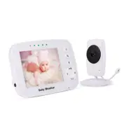 3.2 Inch Wireless Hd Audio Video Baby Monitor Night Vision Security Camera Viewer Monitors Baby Monitors