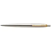 Parker Jotter Gel Pen Stainless Steel Gold Trim