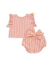 Pink Chicken Girls' Abigail Shirt and Shorts Set - Baby