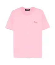 Barrow Logo-Printed Crewneck T-Shirt S,XS,M blush pink
