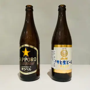 Sapporo Asahi啤酒空瓶 500ml