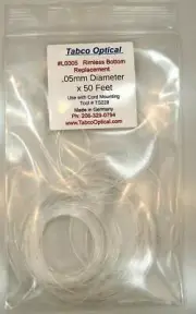 L0005 Rimless Bottom Cord 0.5mm x 50ft 1 role