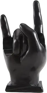 VENEKA Drumstick Display Stand, Black, Plastic/Metal
