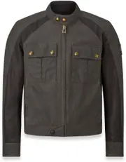 Belstaff Temple Motorcycle Wax Jacket, brown, Size M for Men