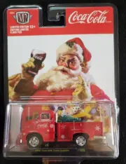 2022 M2 Holiday Machines Coca-Cola Christmas 1956 Ford COE Truck Custom Sealed