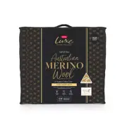 Tontine Luxe Single Bed Australian Merino Wool Quilt/Doona Bedding Super Warm