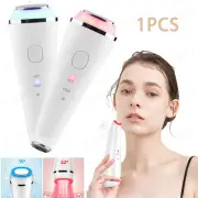 LED Photon Skin Rejuvenation Machine Hot Cold Hammer Cryotherapy Facial Massager