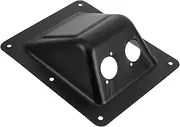 ifundom Loudspeaker Terminal Junction Box Metal Speaker Part Iron Square Base Wide Application