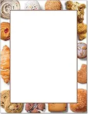 Bakery Letterhead Laser & Inkjet Printer Paper (25 Sheets)