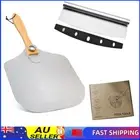 Pizza Peel Shovel Metal Paddle Foldable Durable Baking Homemade Pizza Bread Home