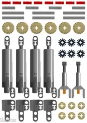 Lego Linear Actuator PRO Kit (technic,cylinder,piston,robot,power,functions,car)