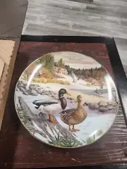 Living With Nature: Jerner's Ducks Collector's Plates Edwin Knowles The Mallard