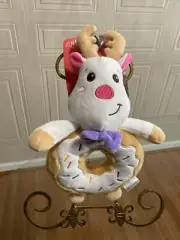 AFP Happy Holidays Squeaky Dog Toy , Reindeer 14” With Squeaker