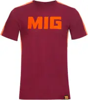 VR46 Riders Academy Andrea Migno T-Shirt, red-brown, Size S for Men Red Brown