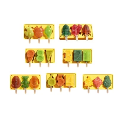 Silicone Ice Lolly Moulds Ice Cream Molds Silicone Popsicles Molds for Ice Cream