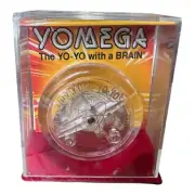 Vintage BRAND NEW (Yomega: The Yo-Yo with a Brain) Clear Performance Yoyo MINT