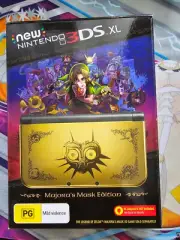 New Nintendo 3DS XL Legend of Zelda Majoras Mask Edition Console Brand New