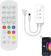 MIWISE Controller Dimmer for RGB COB LED Strip Light,with 4-Pin RGB(One Port)