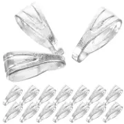 200 Pcs jewelry pendant connector Pendant Clasp Connectors Bails Necklace
