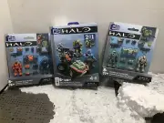 Halo mega construx Mongoose Outrider Bazzar & Decisive 3 Set BNIB Trifecta