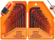 HORUSDY 32-Piece Hex Key Set with Another Torque Handle, Allen Wrench Set