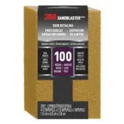 3M SandBlaster EDGE DETAILING Sanding Sponge, 9560 ,100 grit, 4 1/2 in x 2 1/2 x