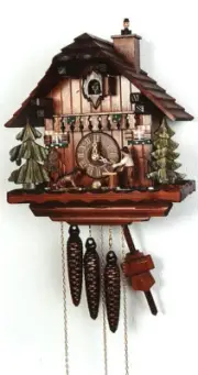 Cuckoo Clock Wood Cutter, Sheepdog 3.0414.09.C NEW