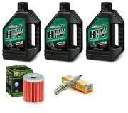 Maxima Oil Change Tune Up Kit for Kawasaki KLF220 Bayou KLF 220 88-99