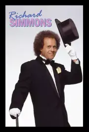 RICHARD SIMMONS TOP HAT 12x18 FRAMED GELCOAT POSTER MUSIC FITNESS ACTOR GIFT NEW