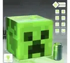 Minecraft Green Creeper Mini Fridge 6.7L with Light (Fits 9 Cans) 10.4 x 10 x 10