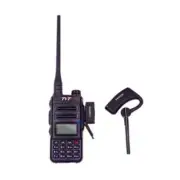Bluetooth Wireless Headset Adapter Finger PTT for Motorola KENWOOD TYT BAOFENG