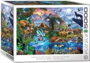 Animals of the World 5000 Piece Jigsaw Puzzle Eurographics New