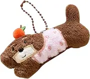 Keychain Plush - Dachshund Dog Keychain,Cartoon Puppy Stuffed Keyring Backpack Decoration For Classroom Graduation Travel Suitcase