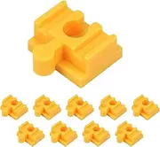 Wooden Train Track Connectors | Railway Track Adapter Accessories | Wooden Train Track Pieces Set of 10, Wooden Train Track Adapter Connector Pieces for Kids Aged Over 3 Years Old