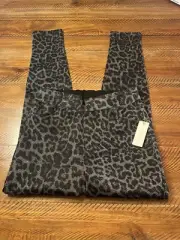 Sanctuary X Anthropologie Womens Leopard Print Stretch Pants Leggings Size XS